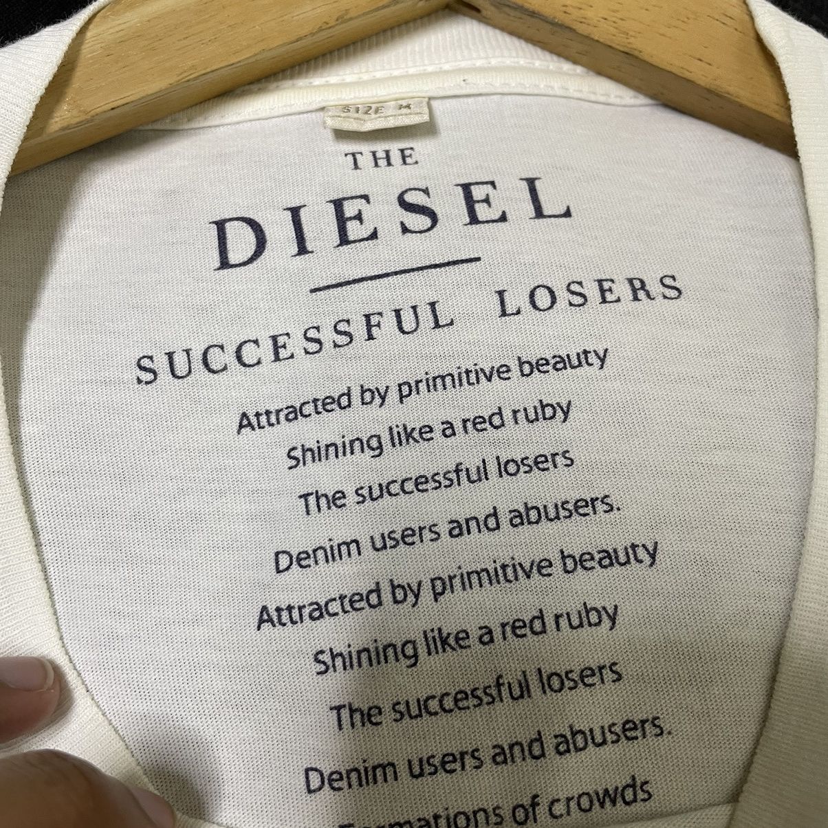 Diesel Diesel Successful Losers T Shirt Size US M / EU 48-50 / 2 - 4 Thumbnail