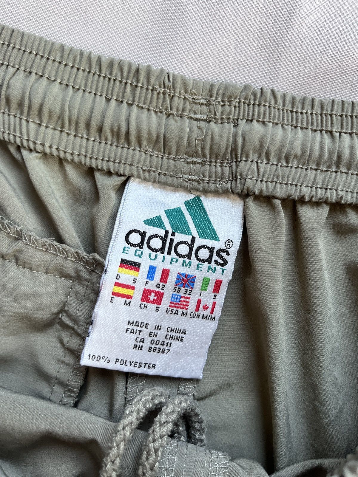 Adidas Adidas Equipment Olive Shorts Size US 32 / EU 48 - 6 Thumbnail