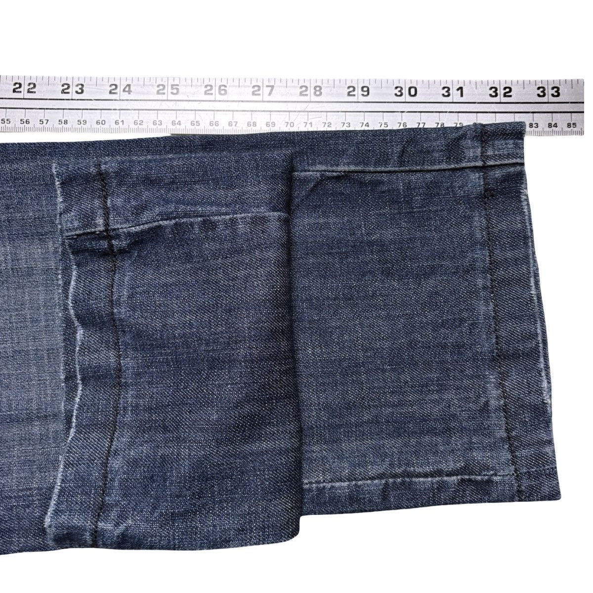 Other Vintage Y2K Vigoss Troy's Flare Jeans Low Rise Womens 27X32 Size 27" / US 4 / IT 40 - 5 Thumbnail