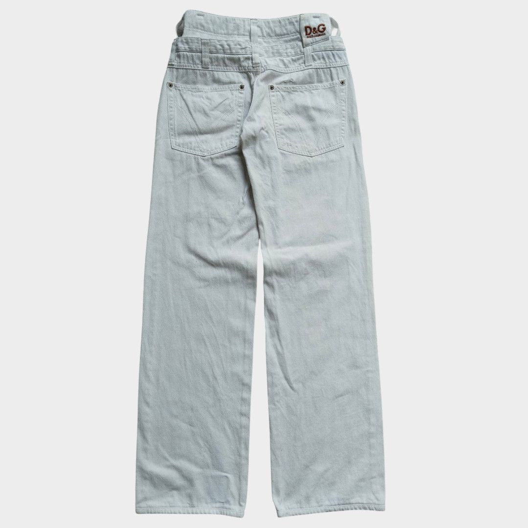 Dolce & Gabbana Dolce & Gabbana double waist distressed jean Size US 28 / EU 44 - 2 Thumbnail