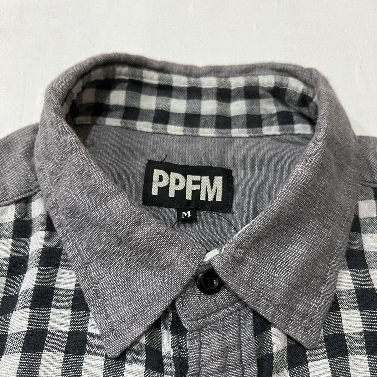 Japanese Brand PPFM Checkerd Button Up Shirt Size US M / EU 48-50 / 2 - 7 Thumbnail