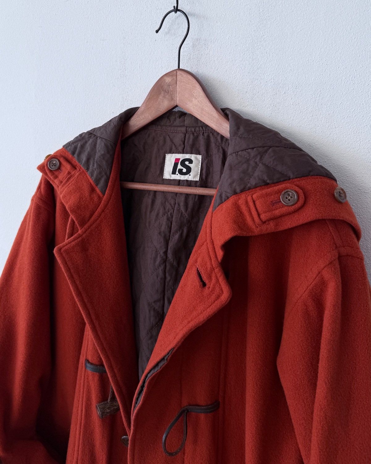 Issey Miyake VINTAGE IS ISSEY MIYAKE DUFFLE COAT Size US M / EU 48-50 / 2 - 1 Thumbnail