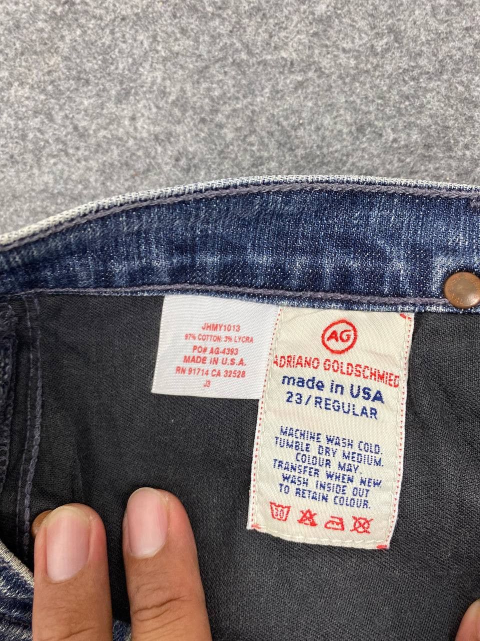 AG Adriano Goldschmied adriano goldschmied bootcut flare denim made in usa Size 28" / US 6 / IT 42 - 14 Thumbnail