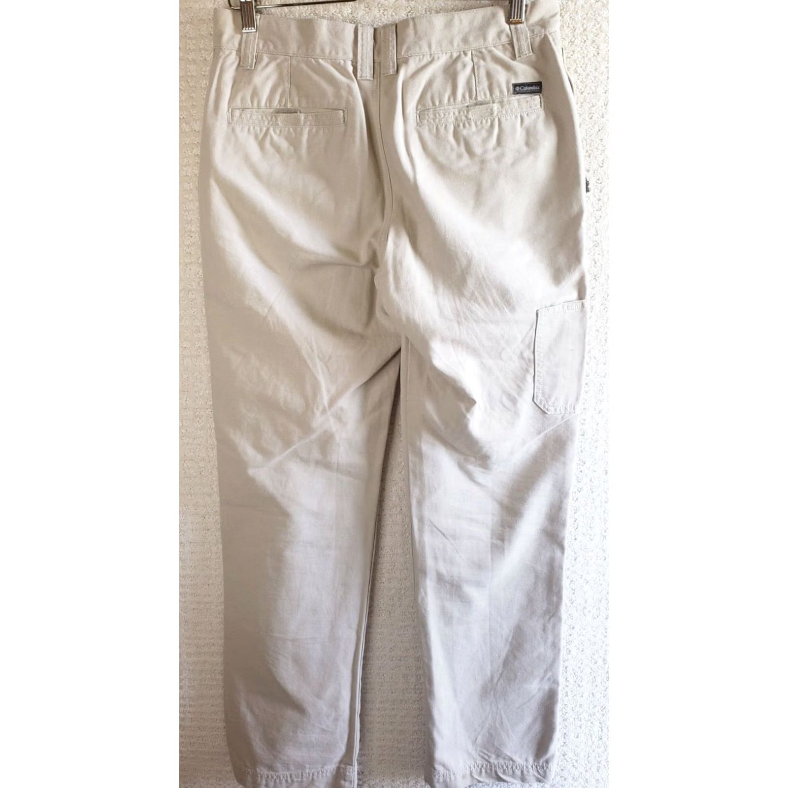 Vintage Columbia Men's Chino Pants Beige Size 32x32 Straight Leg Regular Fit Cotton Shirt? Size US 32 / EU 48 - 5 Thumbnail