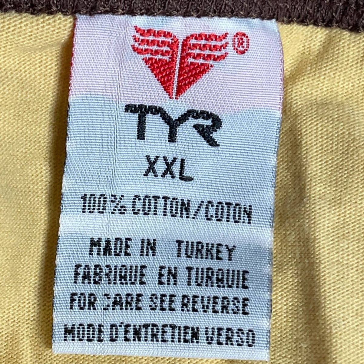 Other TYR ALWAYS IN FRONT Tshirt Tee Short Sleeve Gold - XXL - $40 Size US XXL / EU 58 / 5 - 5 Thumbnail