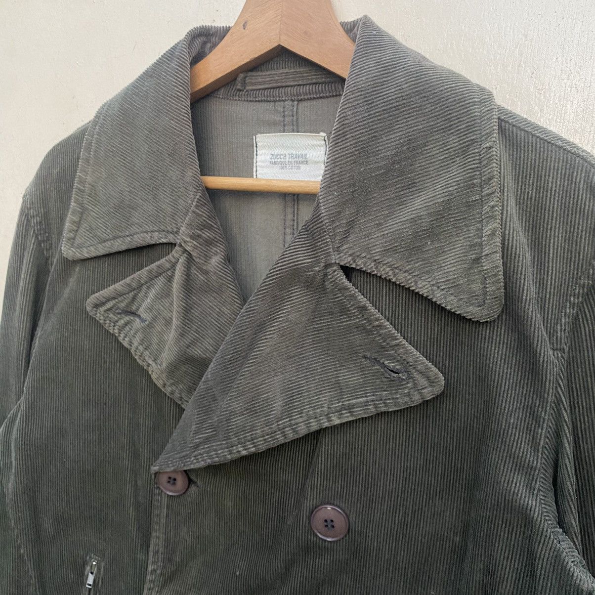 CABANE de ZUCCa × Issey Miyake × Zucca Issey Miyake Cabane De Zucca Travail Corduroy Jacket Size US S / EU 44-46 / 1 - 5 Thumbnail