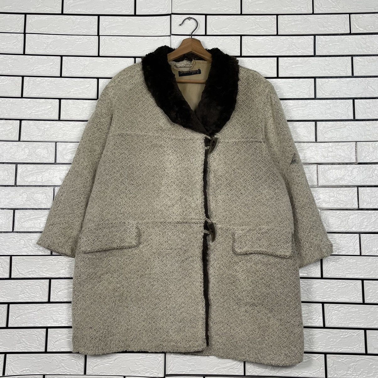 Other Vintage Jacques Moiko Paris Women Coat Size L / US 10 / IT 46 - 1 Thumbnail