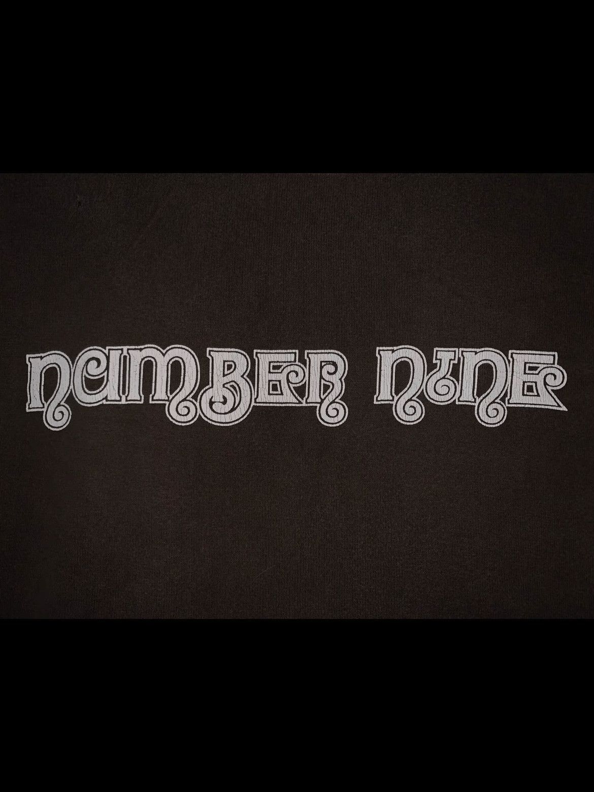Number (N)ine Sz 4 Number Nine Logo Print Distressed Tee-2508 Size US XL / EU 56 / 4 - 4 Thumbnail