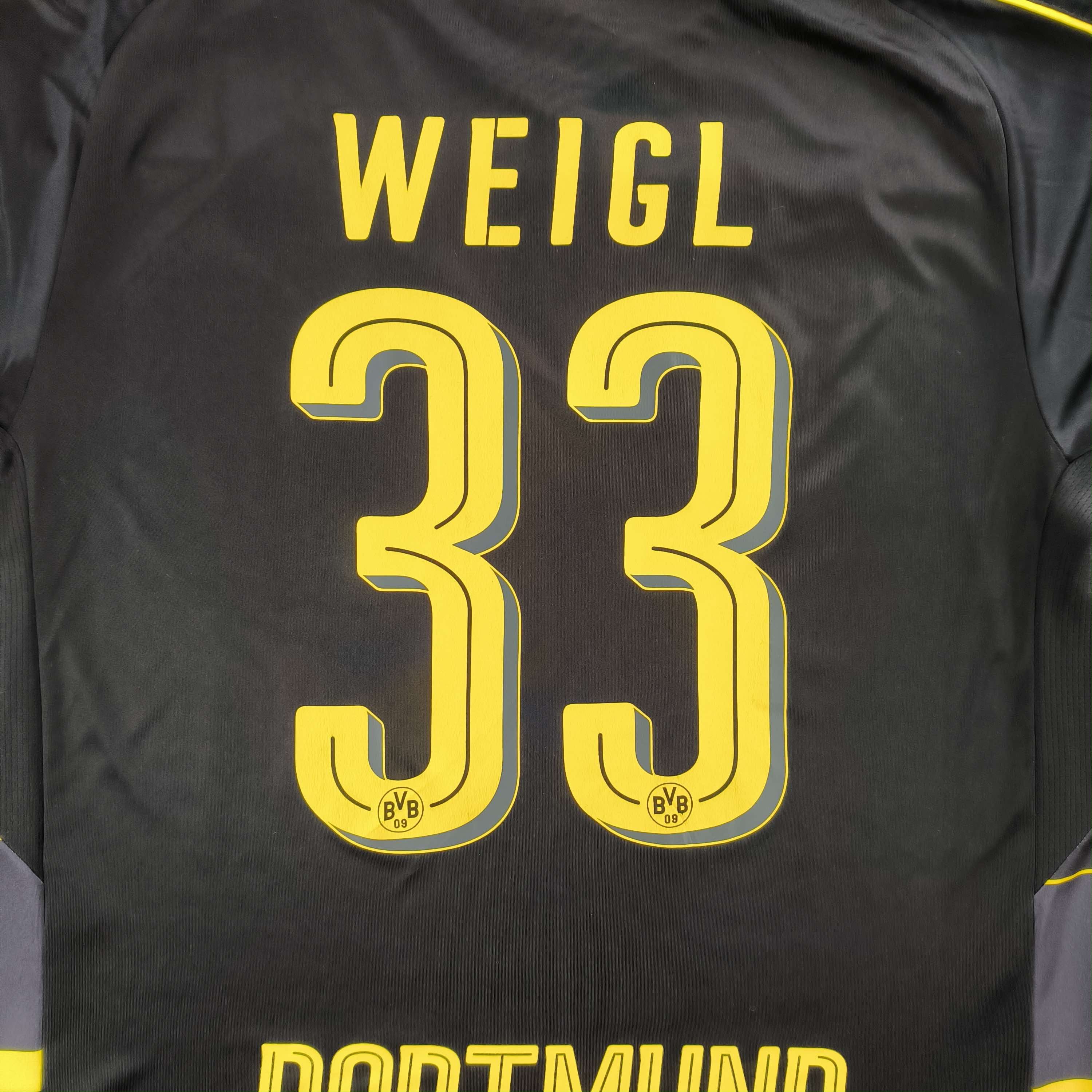 Puma Borussia Dortmund 2016-17 Puma away Weigl football jersey L Size US L / EU 52-54 / 3 - 7 Thumbnail