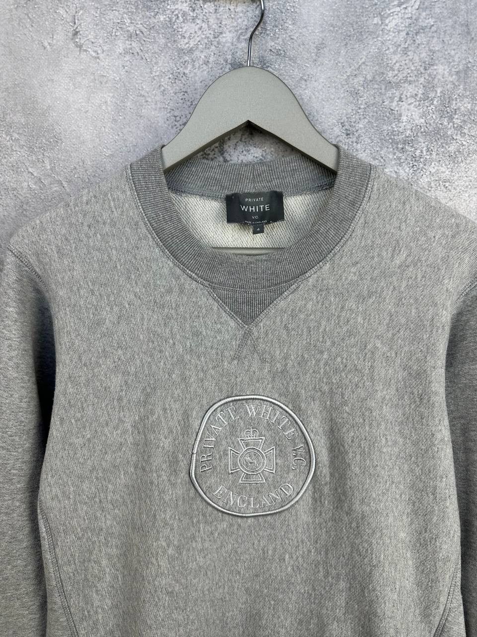 Private White V.C. Private White V.C. Crewneck Sweatshirt Pockets Jumper Logo Size US XL / EU 56 / 4 - 4 Thumbnail