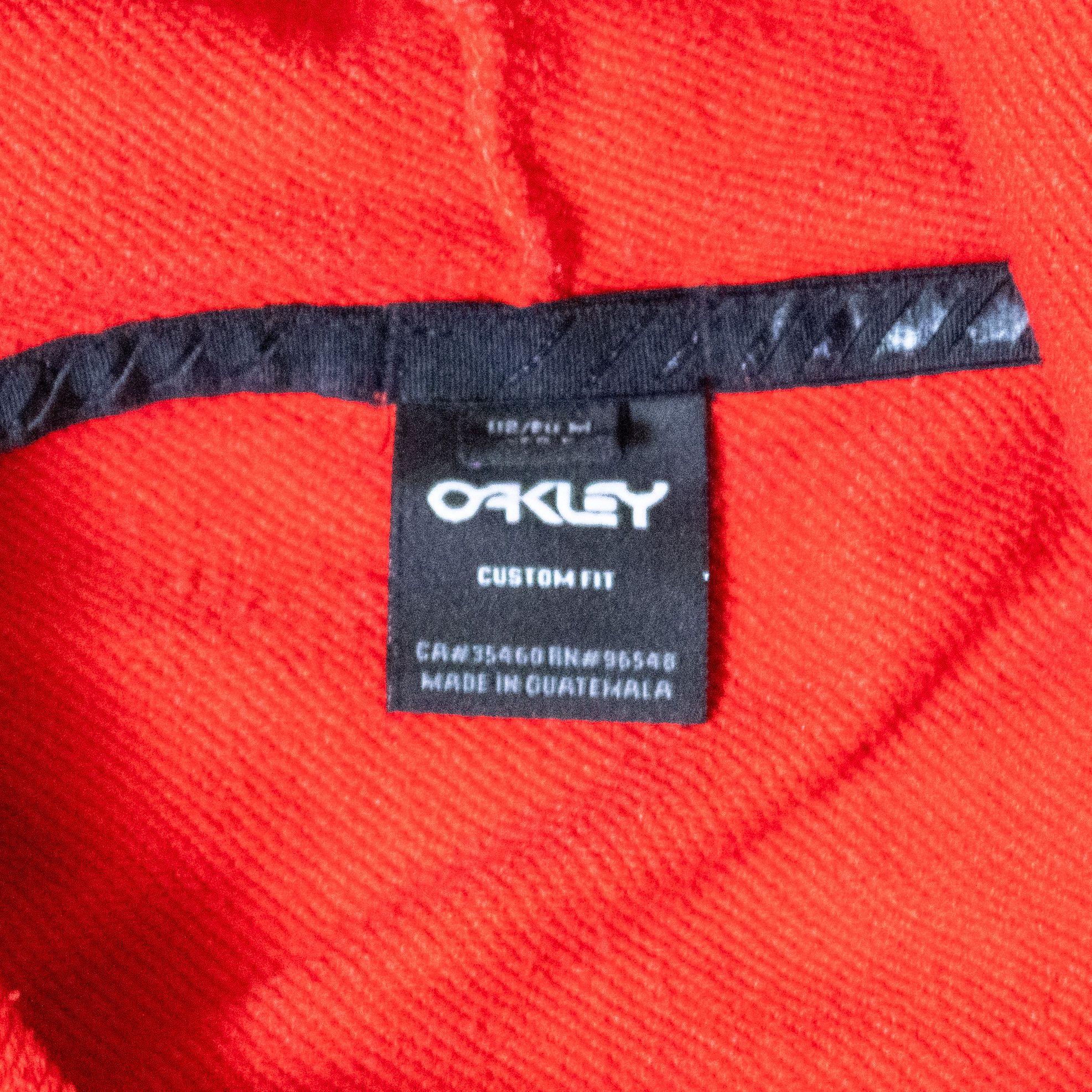 Oakley Oakley Factory Pilot Y2K Style Bright Red Hoodie Sweater Size US M / EU 48-50 / 2 - 8 Thumbnail
