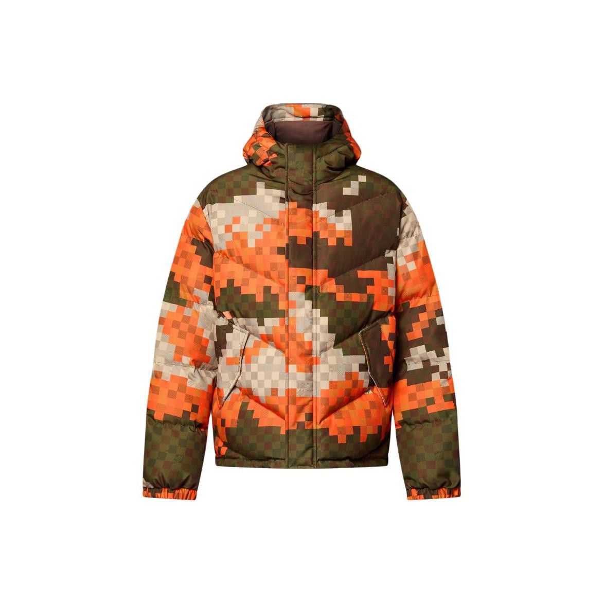 Louis Vuitton Louis Vuitton Pixelated Damier Puffer Jacket 48 Size US M / EU 48-50 / 2 - 1 Thumbnail