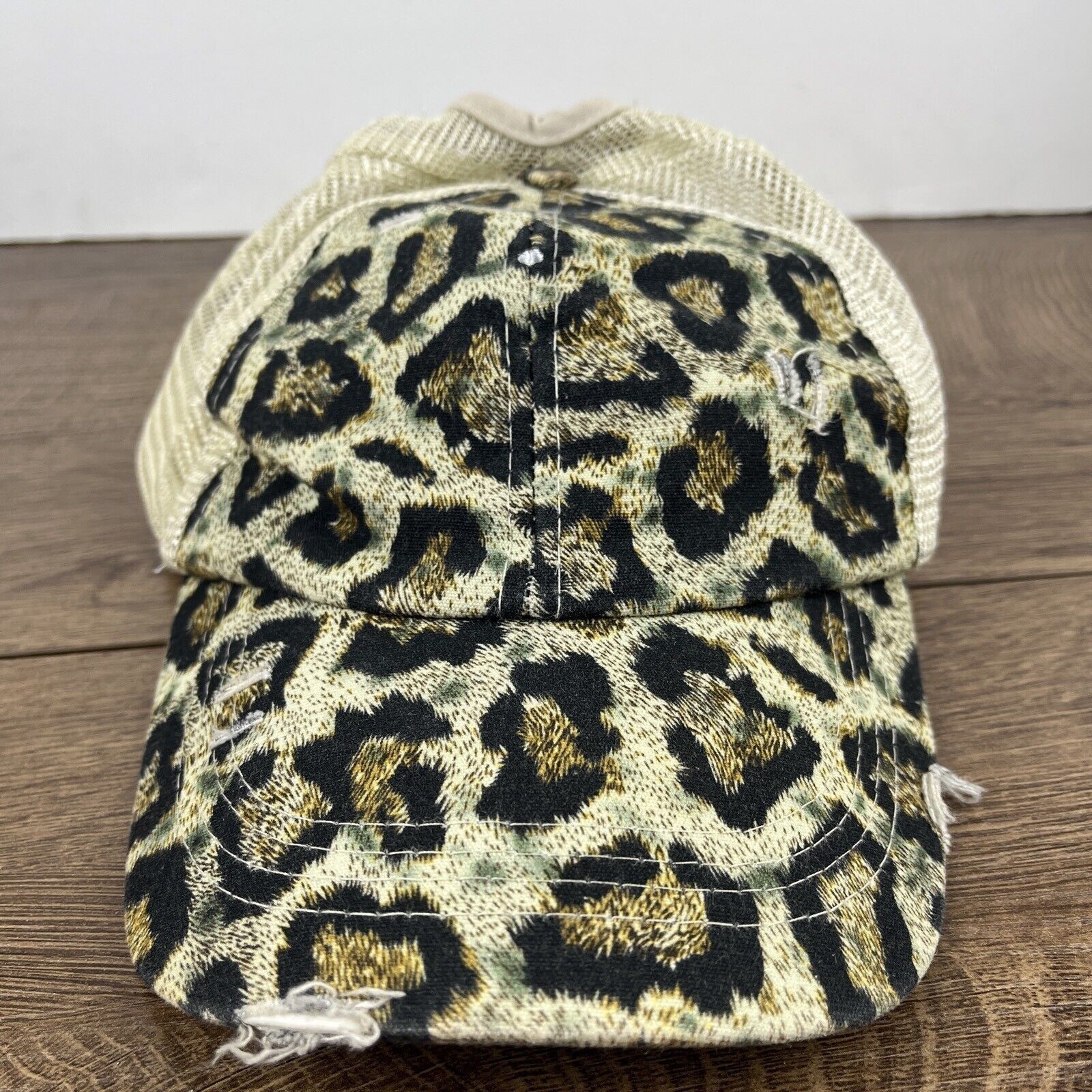 Other Cheetah Brown Hat Cheetah Hat Brown Hat Adjustable Adult Siz Size ONE SIZE - 5 Thumbnail