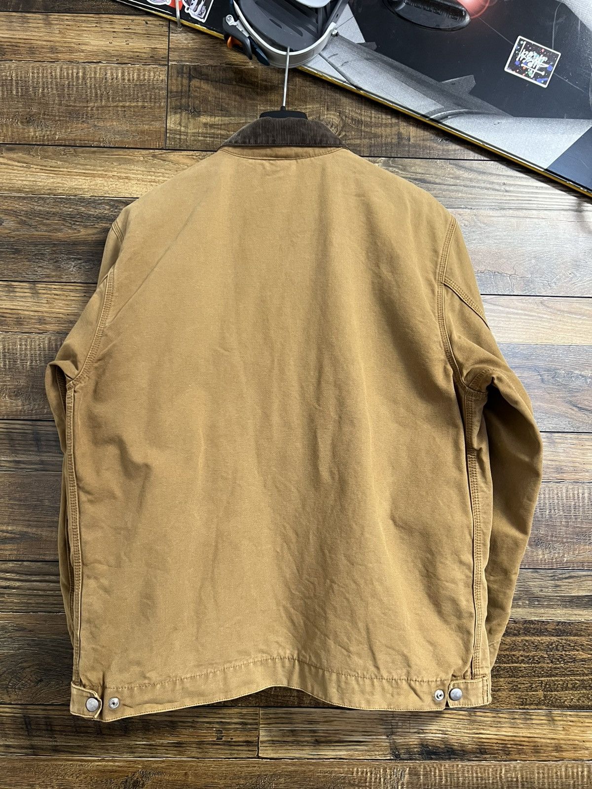 Carhartt CARHARTT DETROIT Jacket Vintage y2k FADED THRASHED Size US XL / EU 56 / 4 - 14 Thumbnail