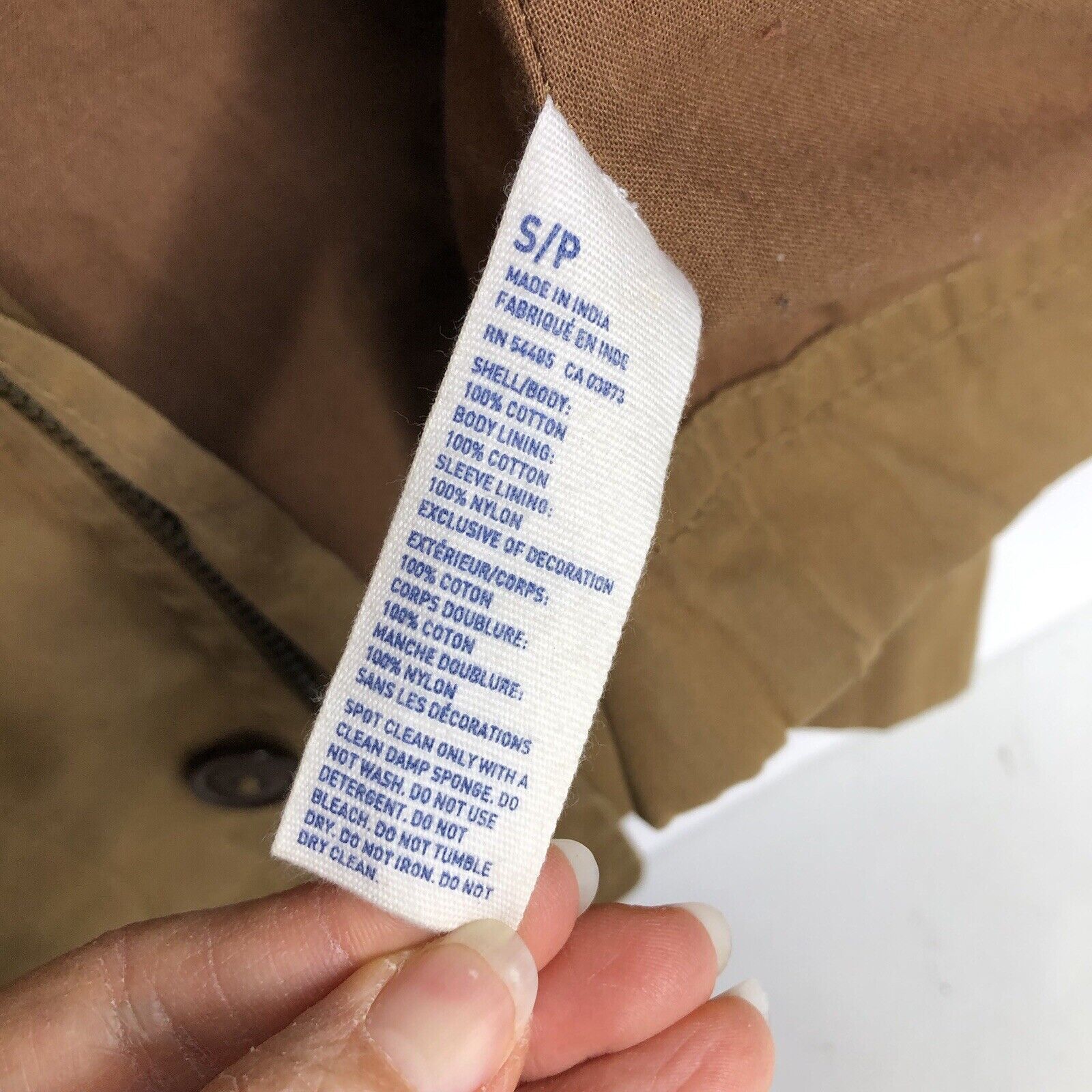 American Eagle Outfitters AEO Jacket Men S/P Chore Barn Coat Tan Corduroy Full Zip Vtg Size US S / EU 44-46 / 1 - 15 Thumbnail
