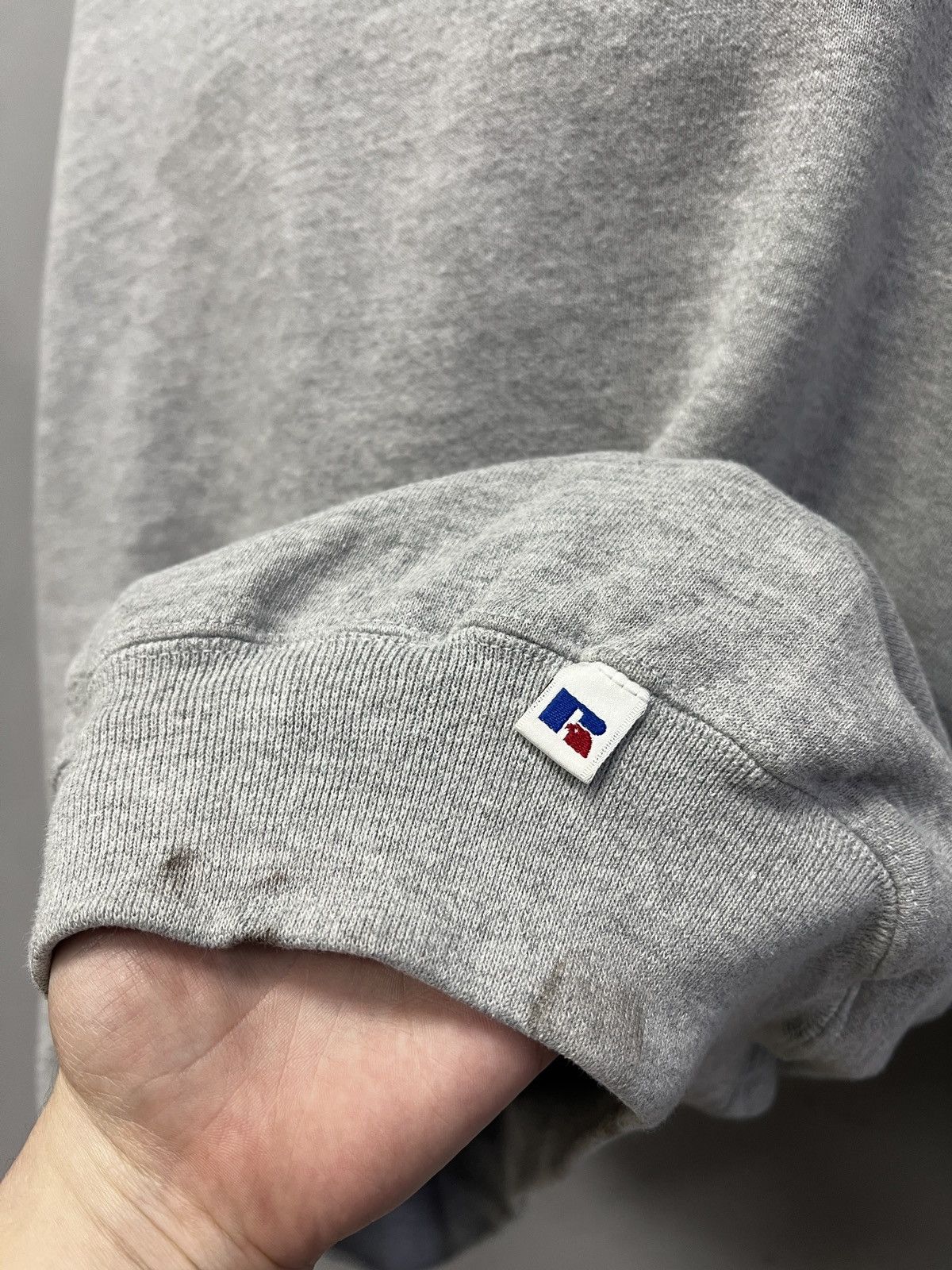 Russell Athletic Vintage 90s y2k Russel athletic blank boxy sweatshirt hoodie Size US XXL / EU 58 / 5 - 6 Thumbnail