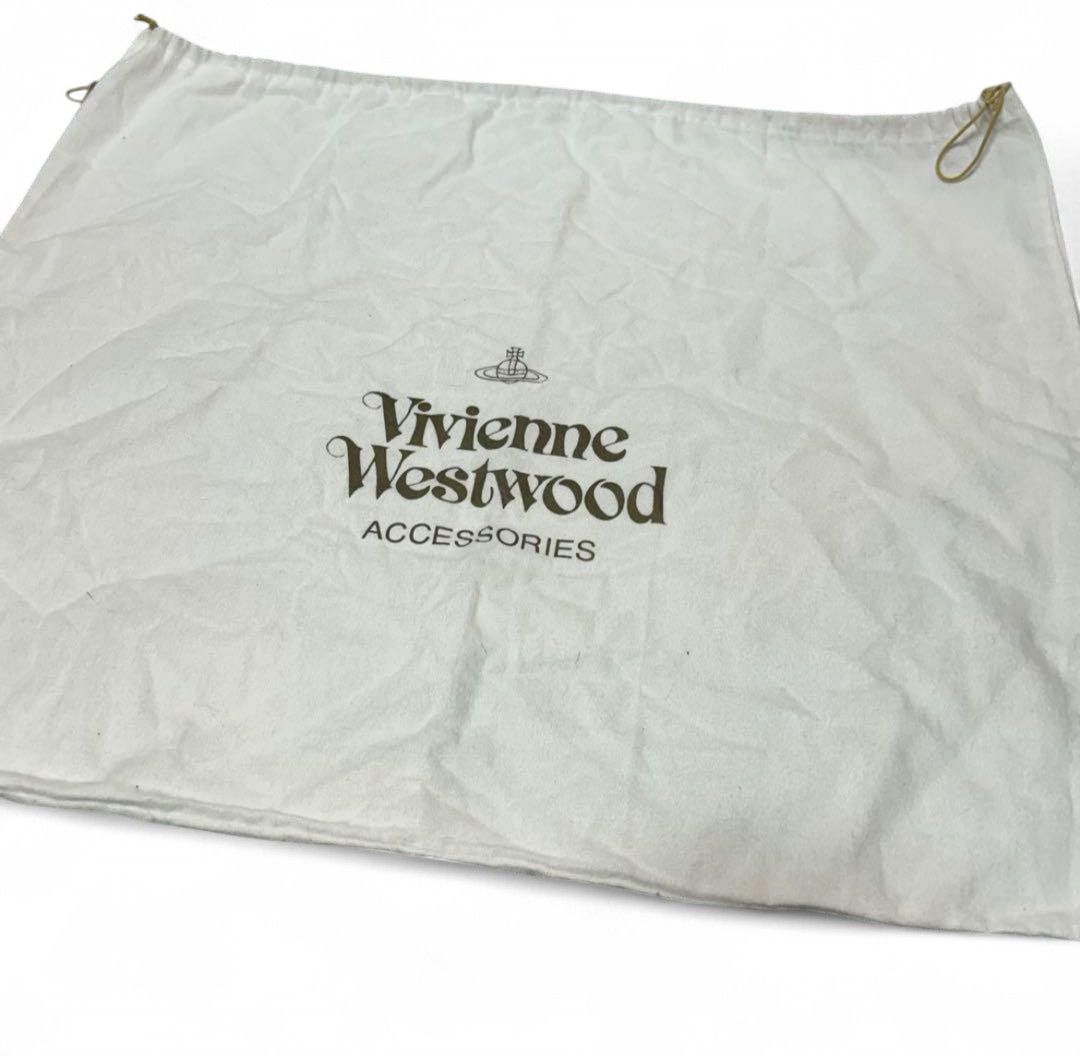 Vivienne Westwood Vivienne Westwood - Black Leather Gold Orb Handbag Size ONE SIZE - 8 Thumbnail