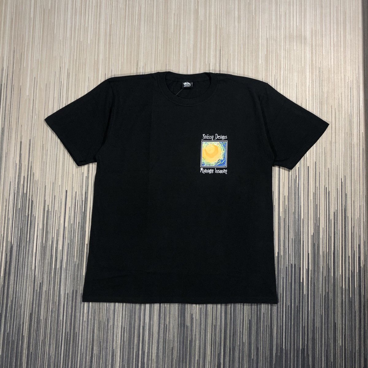 ★大人気★Stussy Midnight Insanity T-Shirt Stussy Midnight Insanity T-Shirt - Lemon | Garmentory