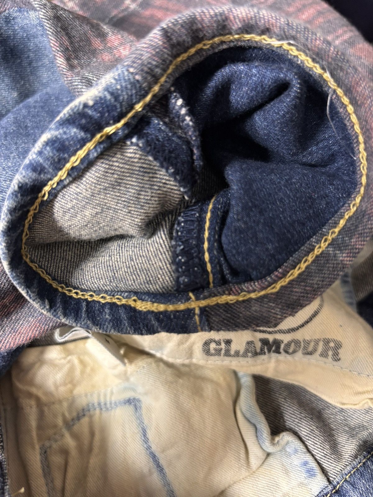 Hysteric Glamour Hysteric Glamour Studs Sexy Girl Patchwork Denim Skinny Size 31" - 6 Thumbnail