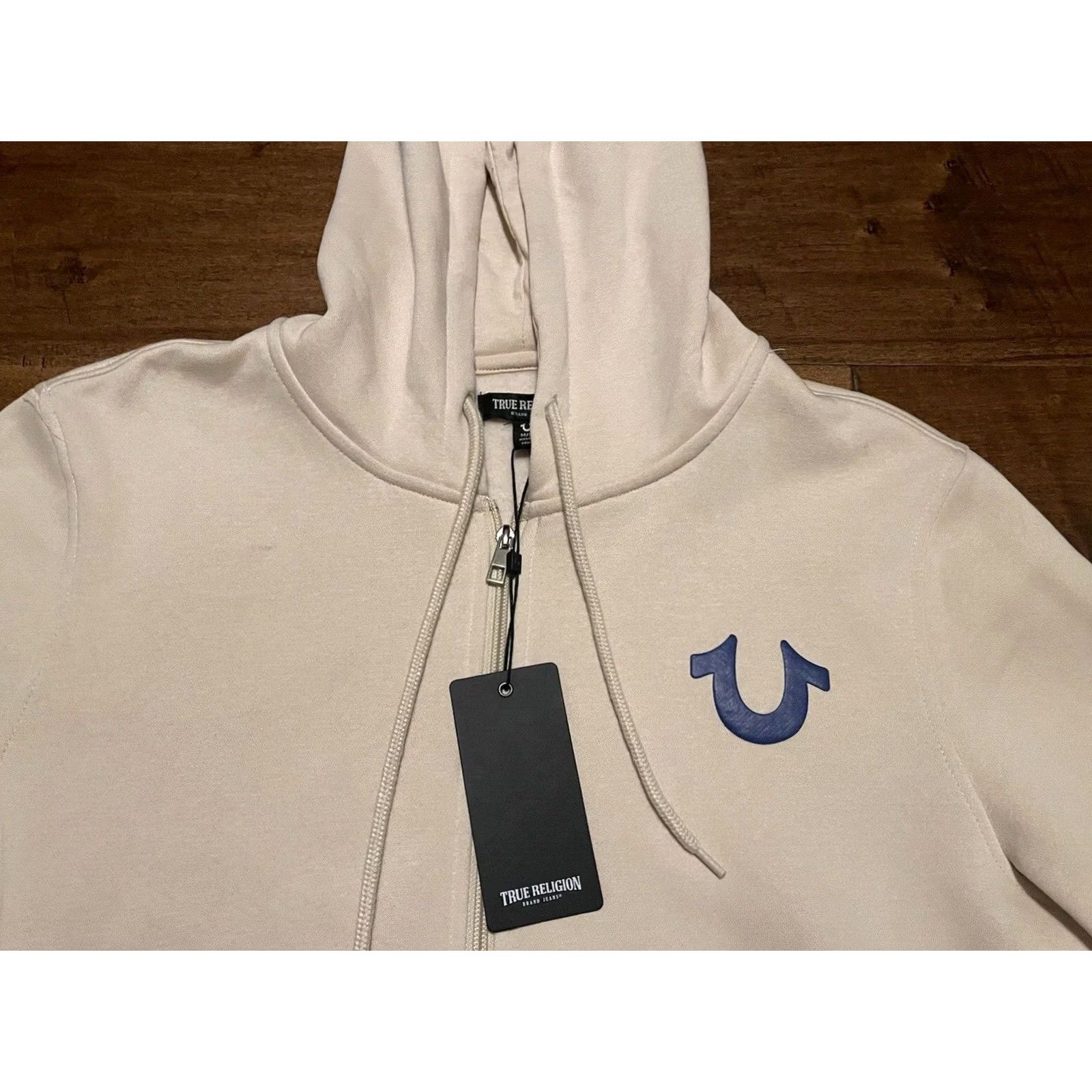 True Religion True Religion Hoodie M Ivory Fog Zip Sweatshirt Mens Size US M / EU 48-50 / 2 - 4 Thumbnail