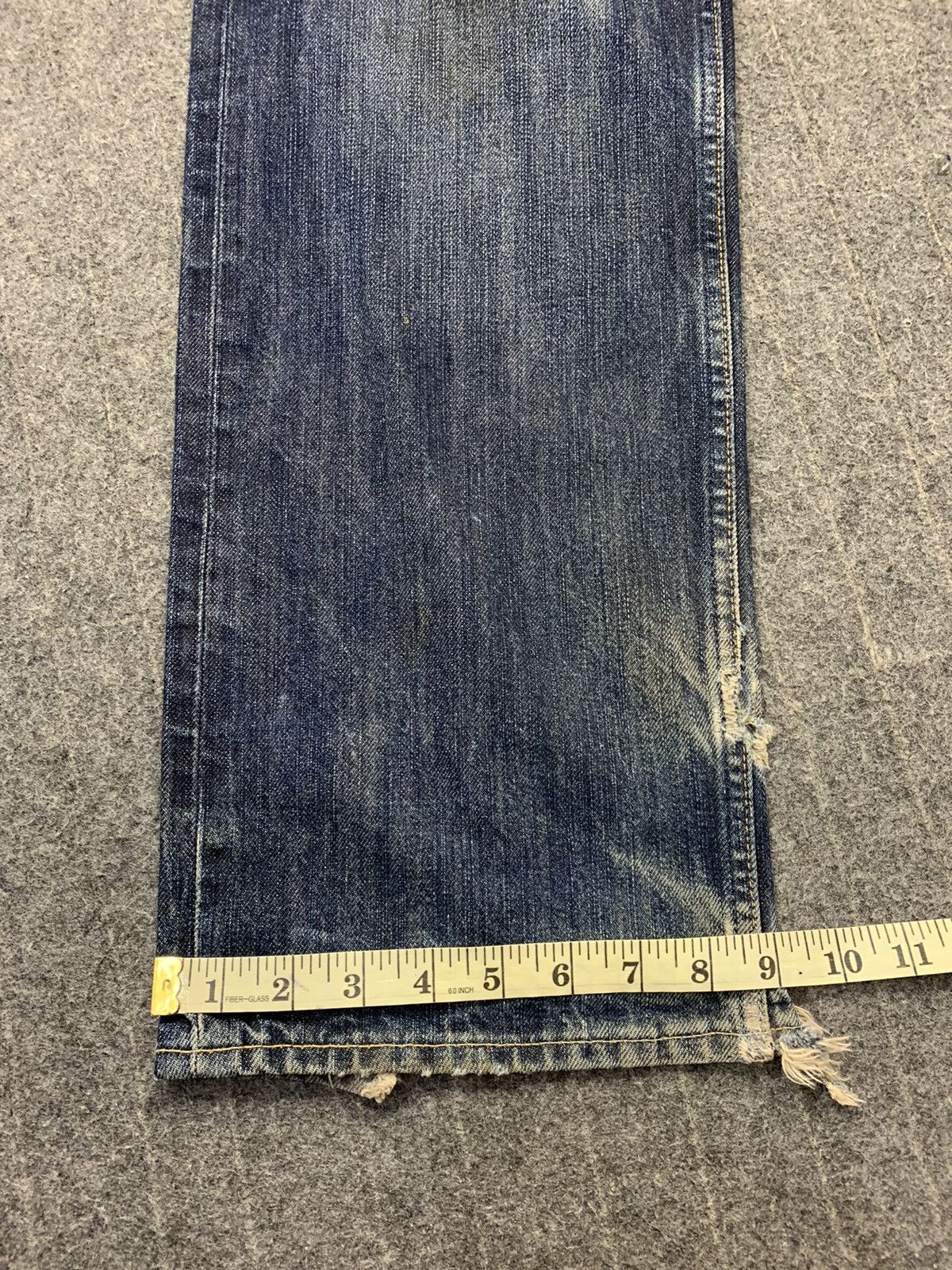 Other Levi’s Strauss Lot 503 Selvedge Indigo Distressed Denim Size US 30 / EU 46 - 23 Thumbnail