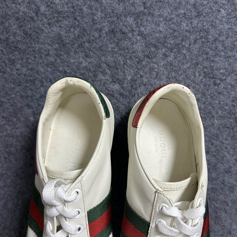 Gucci Gucci Ace White Fashion Sneakers for Women - Size US 6.5 / IT 36.5 - 6 Thumbnail