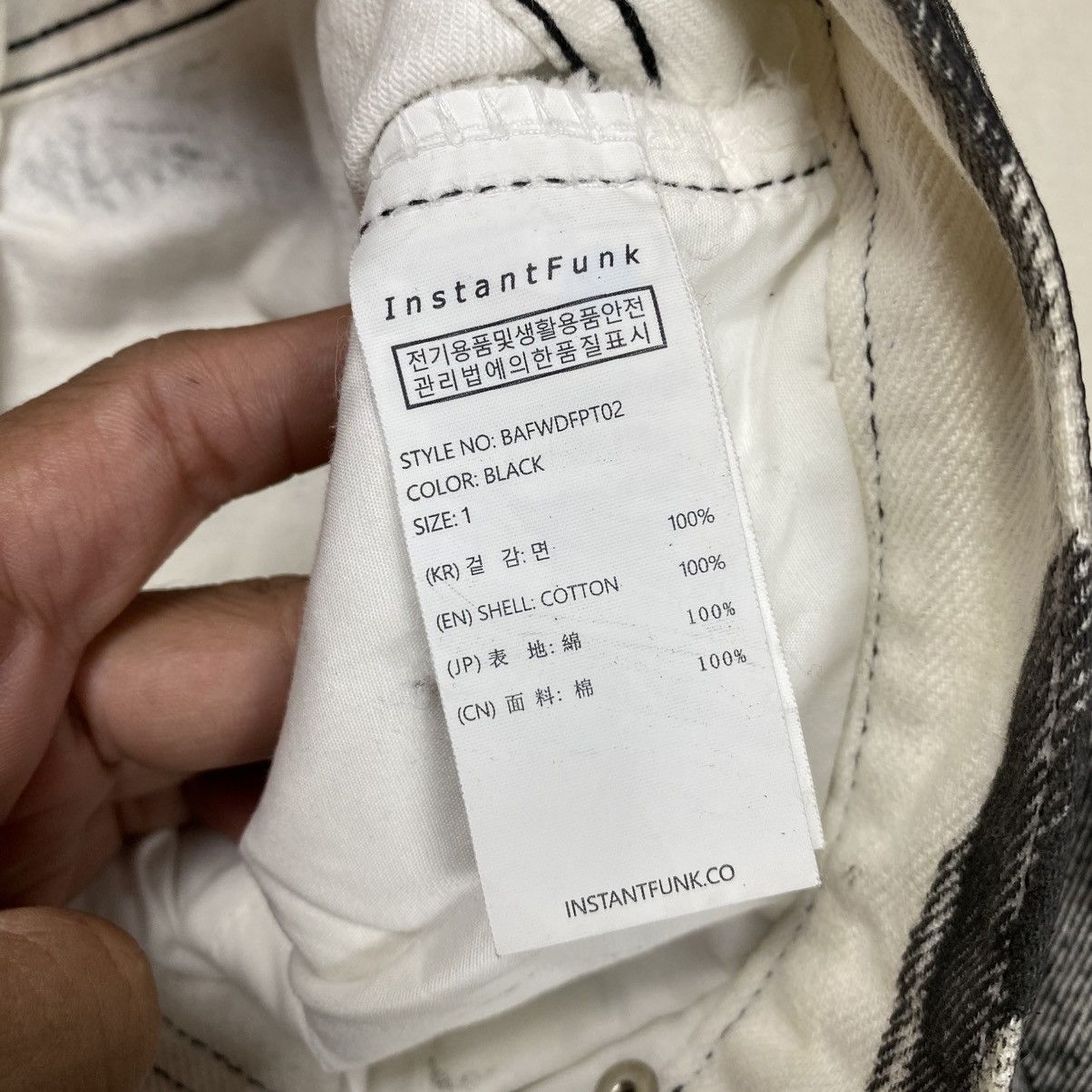 Japanese Brand InstantFunk Washed Denim Pants Size US 28 / EU 44 - 9 Thumbnail
