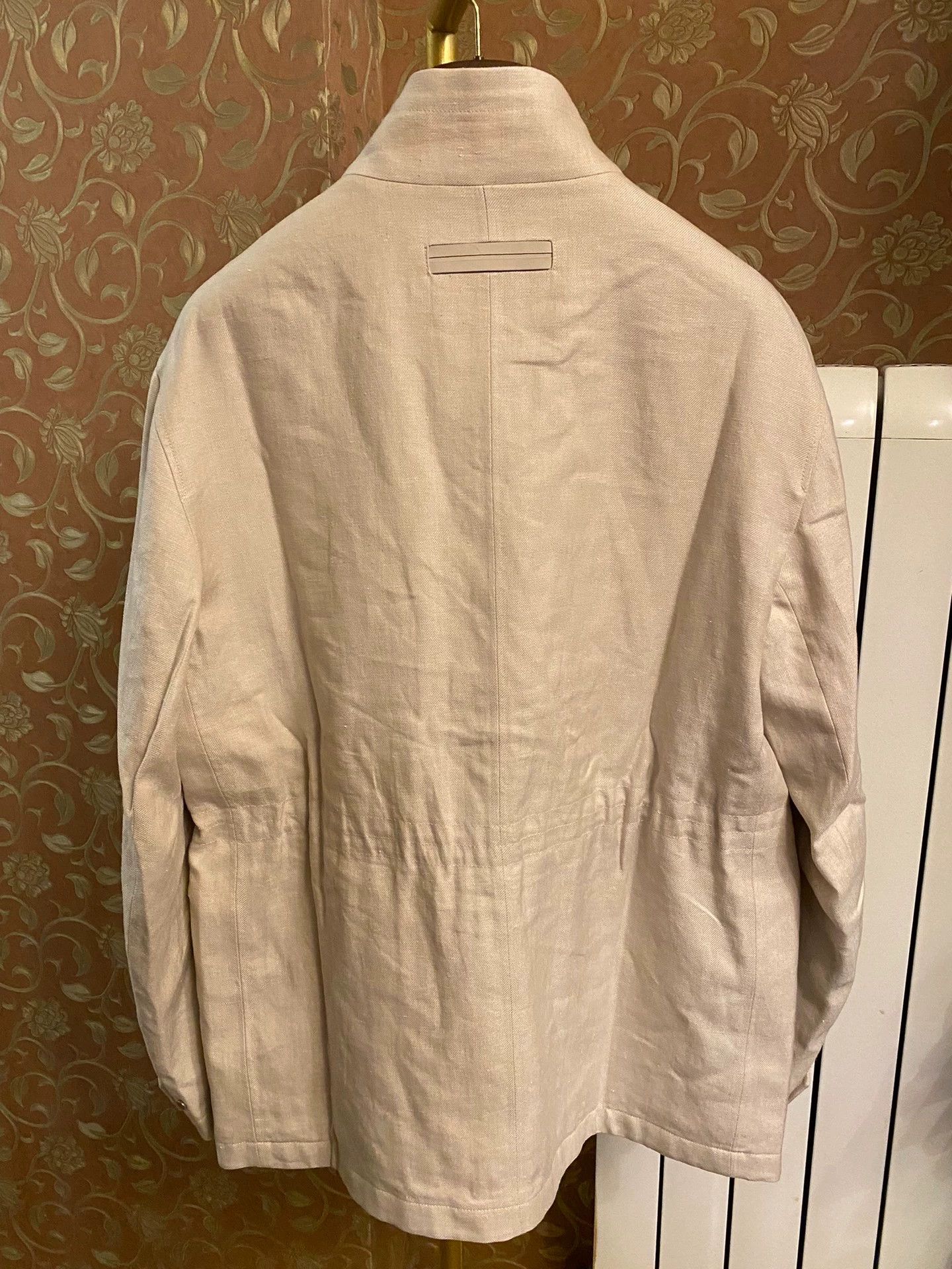 Ermenegildo Zegna ZEGNA Traveler 4-Pocket Linen-Wool Italian Jacket Size US M / EU 48-50 / 2 - 3 Thumbnail