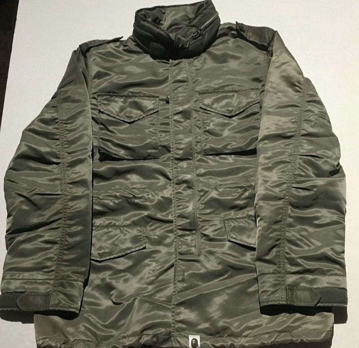 Bape Bape M65 Bomber Jacket Size US M / EU 48-50 / 2 - 2 Thumbnail