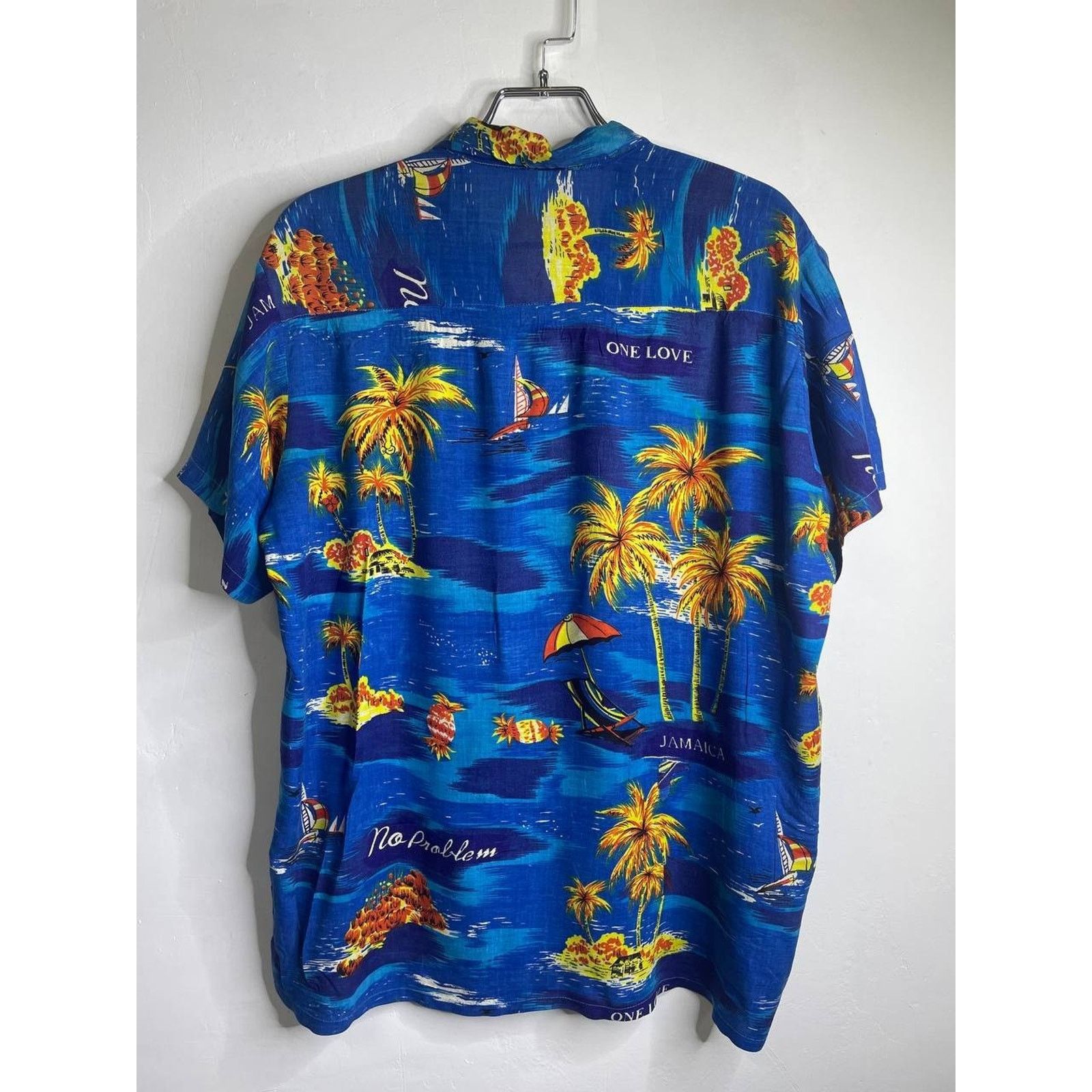 Vintage Vintage Jamaica Hawaiian Shirt Palm Tree XL Island Style Size US XL / EU 56 / 4 - 6 Thumbnail