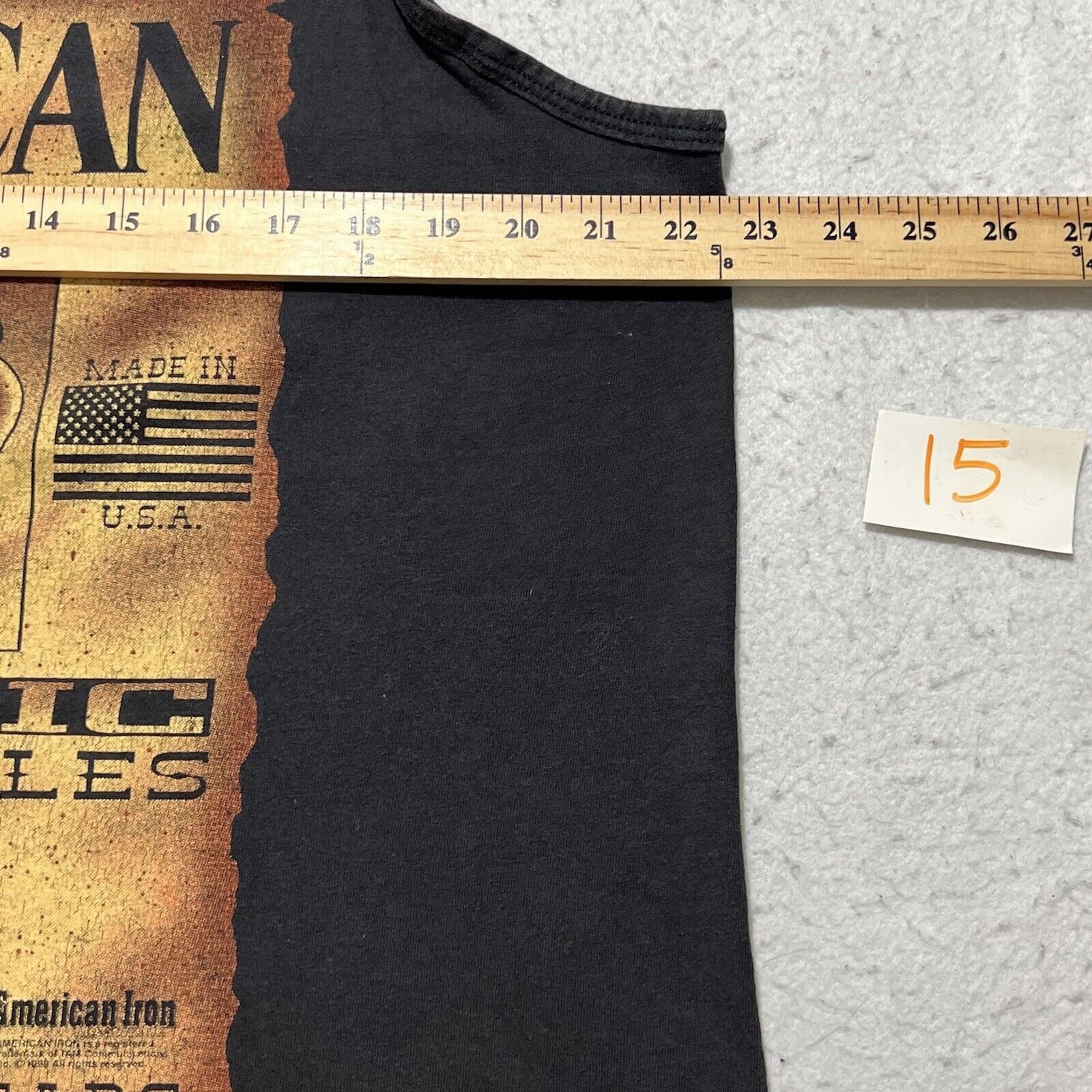 Vintage Vintage American Motorcycles Sleeveless Tank Top 1998 Size US L / EU 52-54 / 3 - 8 Thumbnail