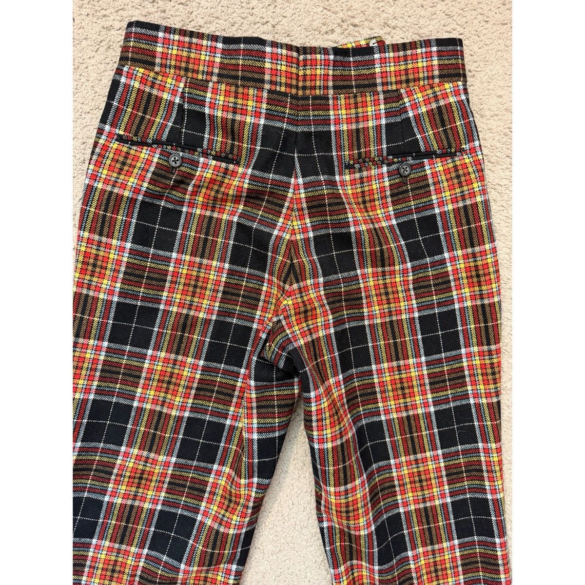 Vintage VINTAGE PLAID FLARE PANTS Size US 32 / EU 48 - 9 Thumbnail