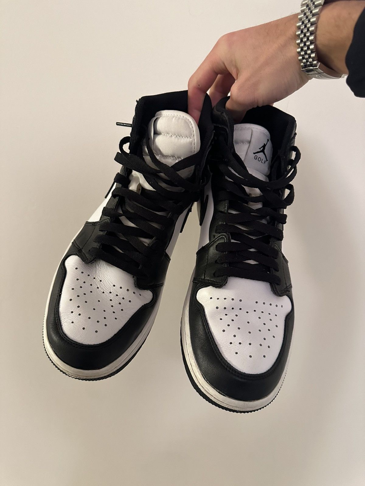 Jordan Brand Jordan 1 Nike Golf “Panda” Size US 10.5 / EU 43-44 - 2 Thumbnail