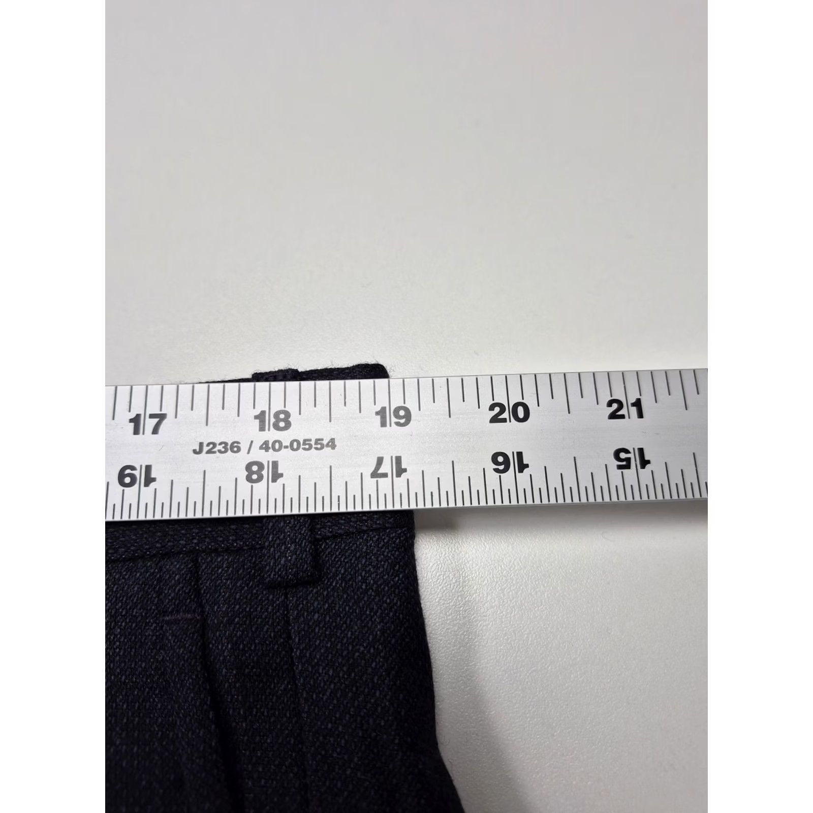 Vintage VTG John Alexander Dress Pants Mens 38x36 Blue Wool Pleated Straight Unhemmed Size US 38 / EU 54 - 7 Thumbnail