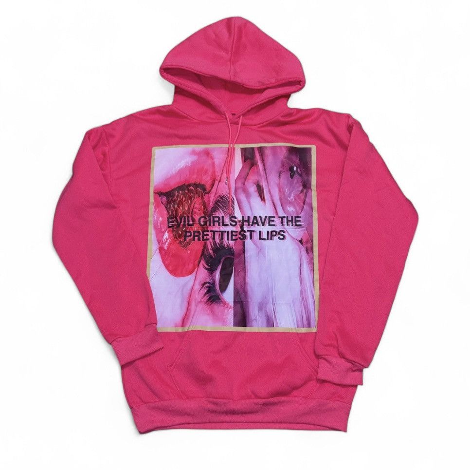 Japanese Brand Opium Pink Hoodie Baggy Streetwear Anime Goth Emo Swag Size L / US 10 / IT 46 - 1 Thumbnail