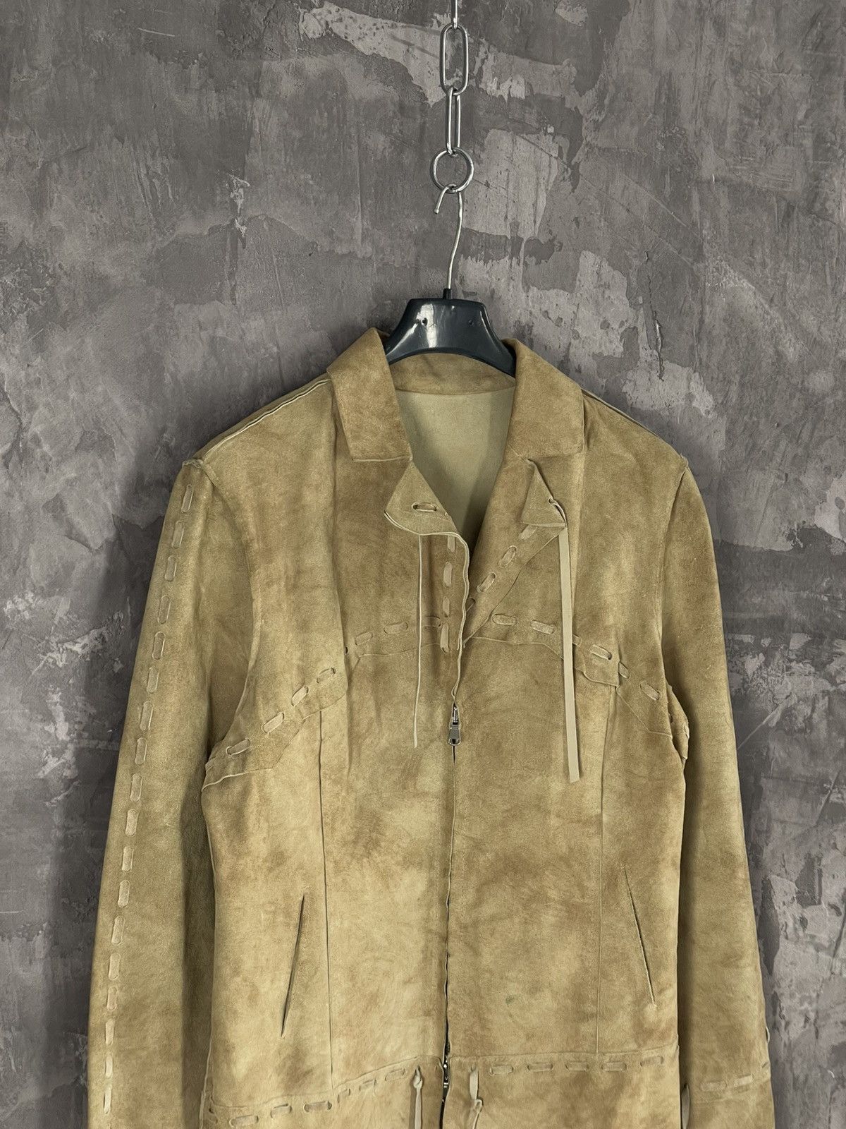 Other Vintage Japanese Brand Italian Luxury Cowboy Leather jacket Size M / US 6-8 / IT 42-44 - 8 Thumbnail