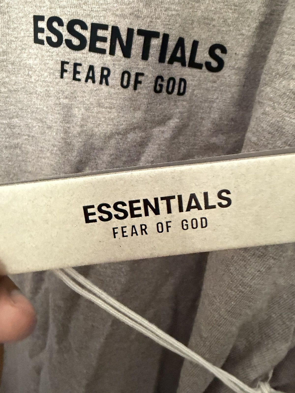 Essentials Fear of God Essentials Heather Grey Jersey Long Sleeve Size US XXS / EU 40 - 5 Thumbnail