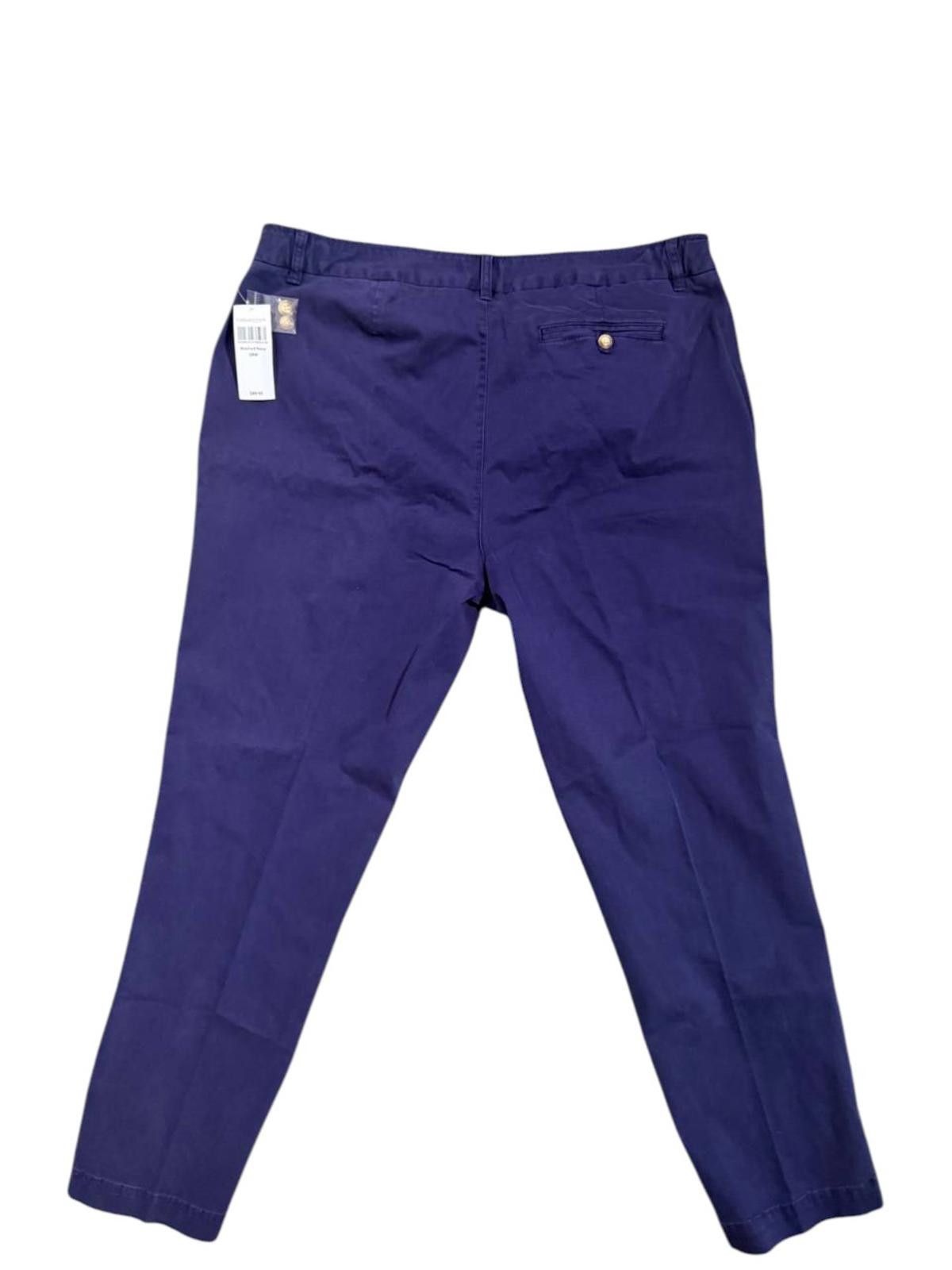 Coldwater Creek Coldwater Creek Women's Chino Pants Washed Navy Size 18W Size 40" / US 18 - 3 Thumbnail