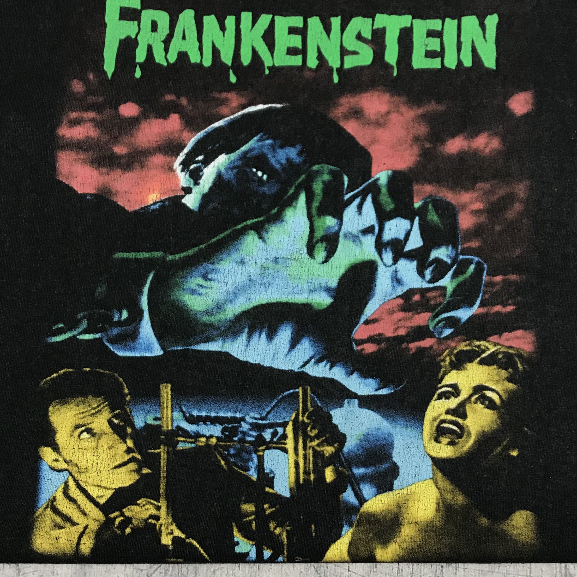 Expert Horror Frankenstein Horror Scary Movie Vintage 2005 Tee Size US L / EU 52-54 / 3 - 3 Thumbnail