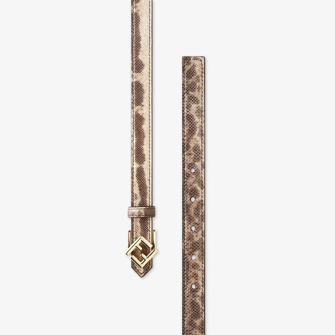 Fendi o1s1wg111224 Size: OS / FF Diamonds Belt in Brown Size ONE SIZE - 2 Thumbnail