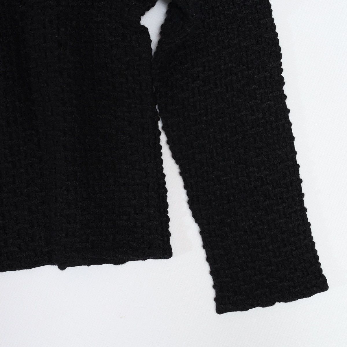 Annette Gortz Annette Gortz Wool Nylon Waffle Sweater Black Size M / US 6-8 / IT 42-44 - 14 Thumbnail