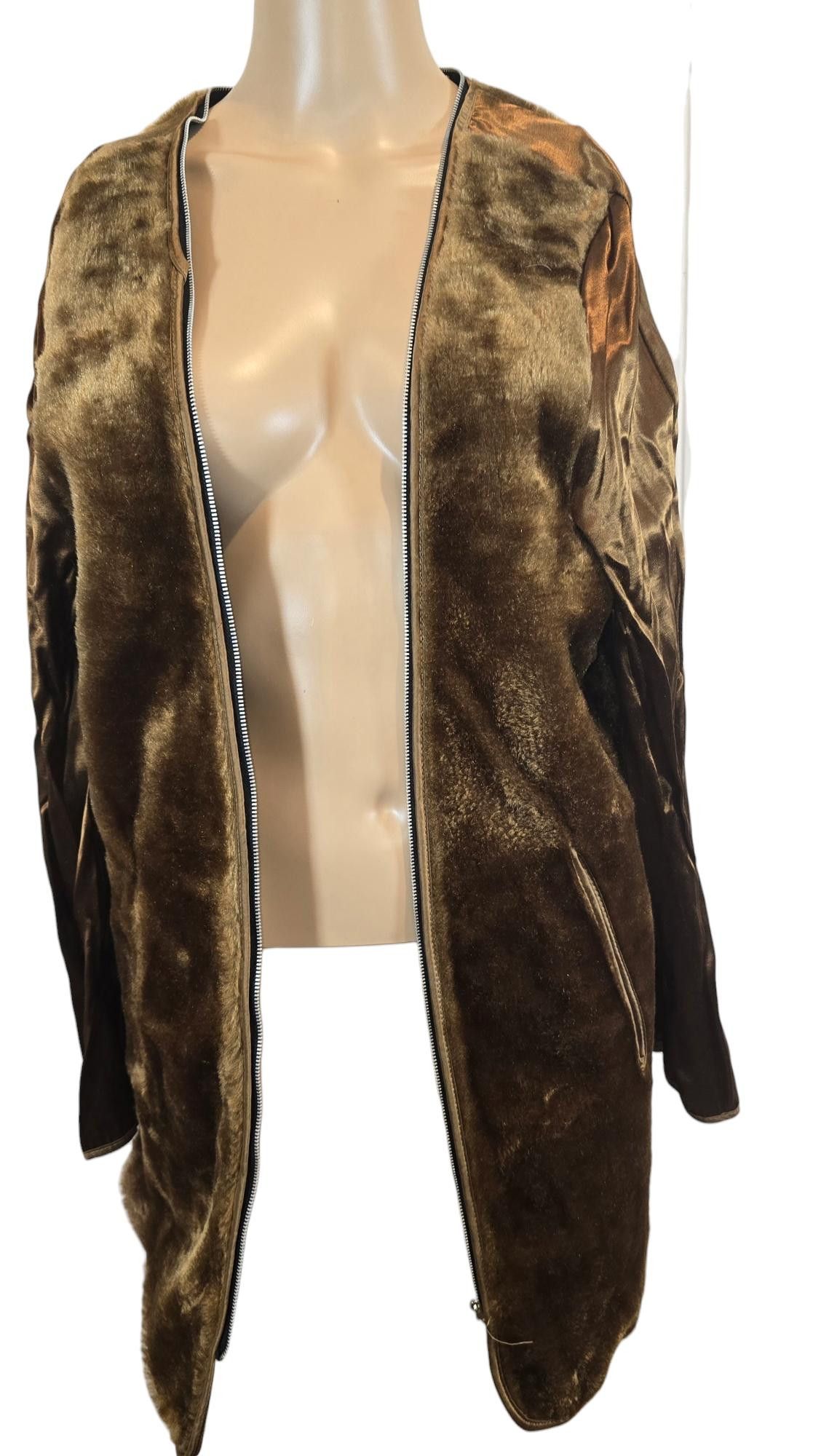 London Fog London Fog Maincoat Vintage Brown Overcoat Soft Velvet Size M / US 6-8 / IT 42-44 - 4 Thumbnail