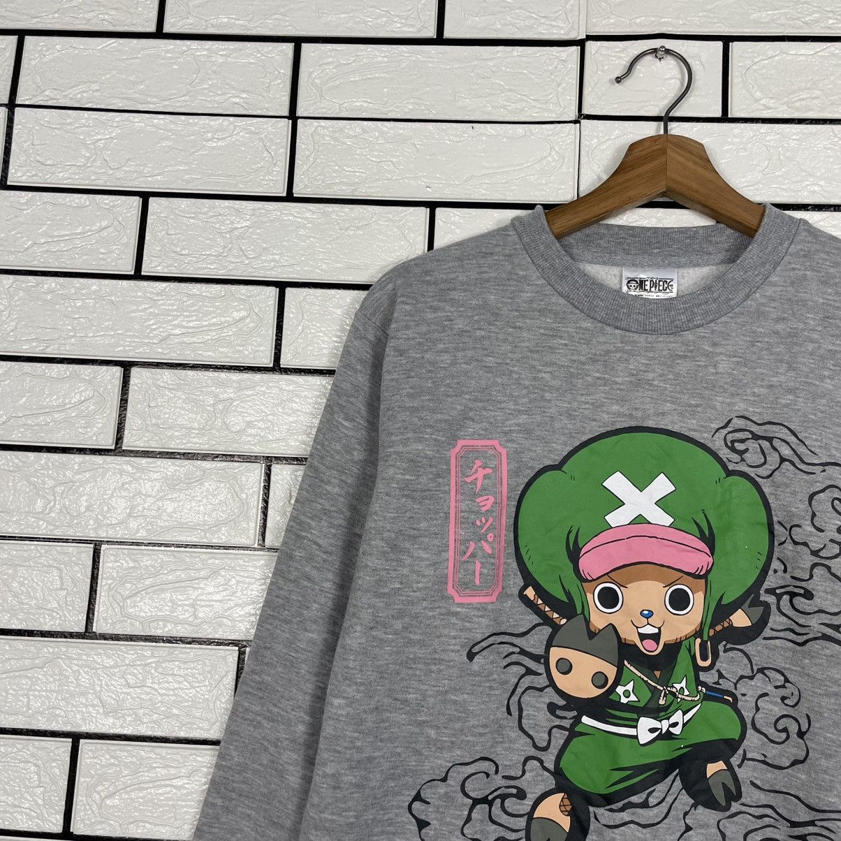 Japanese Brand One Piece Big Logo Sweatshirt Size US S / EU 44-46 / 1 - 6 Thumbnail
