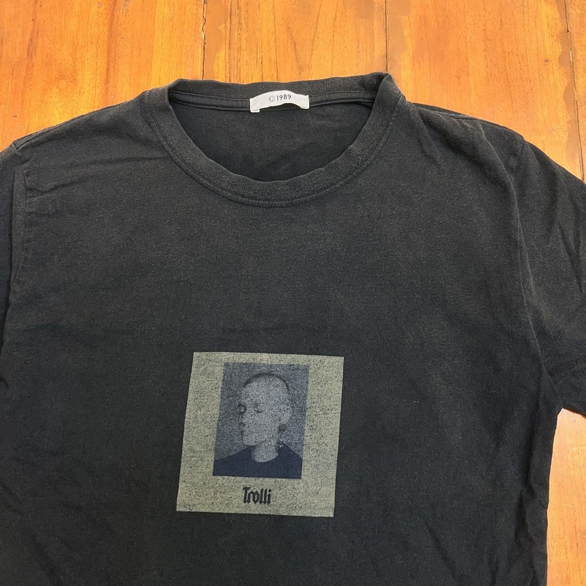 Designer Vintage art photo tee 1989 Size US M / EU 48-50 / 2 - 2 Thumbnail