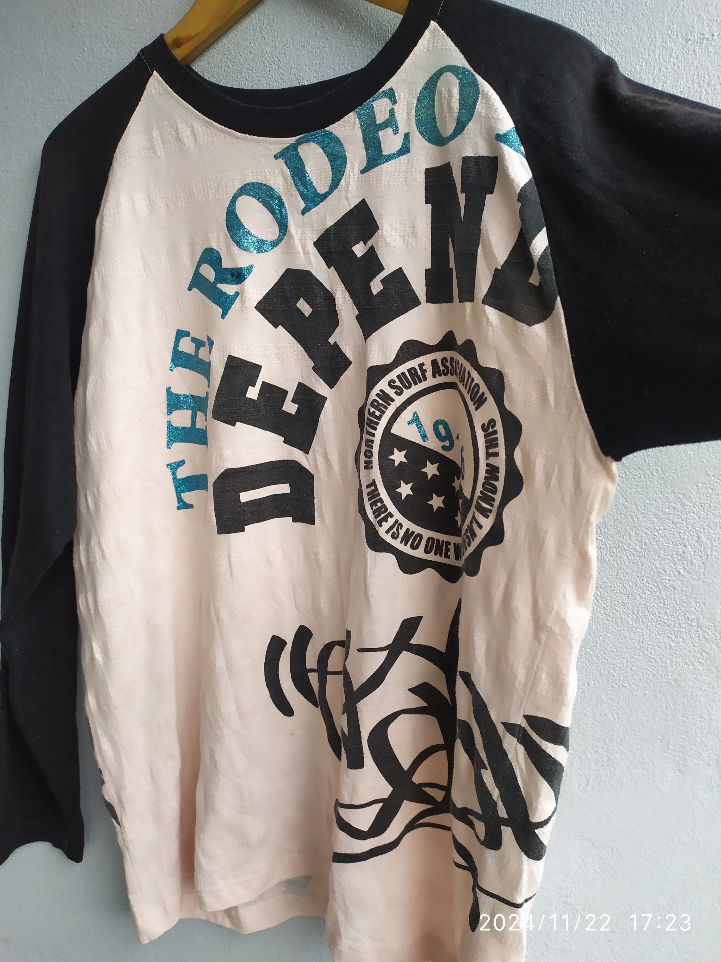 If Six Was Nine × Japanese Brand × Le Grande Bleu (L.G.B.) Japanese The Rodeo Long slevee Shirt Size US L / EU 52-54 / 3 - 4 Thumbnail