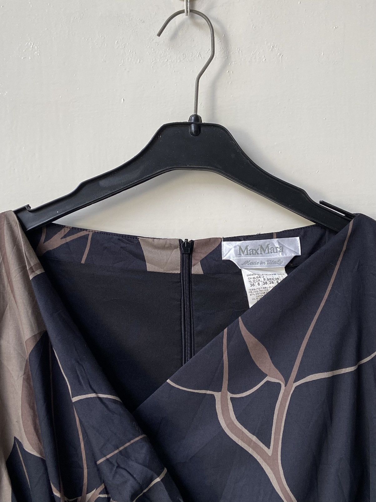 Max Mara MAX MARA Patterned Dress Size XXS / US 00 / IT 34 - 13 Thumbnail