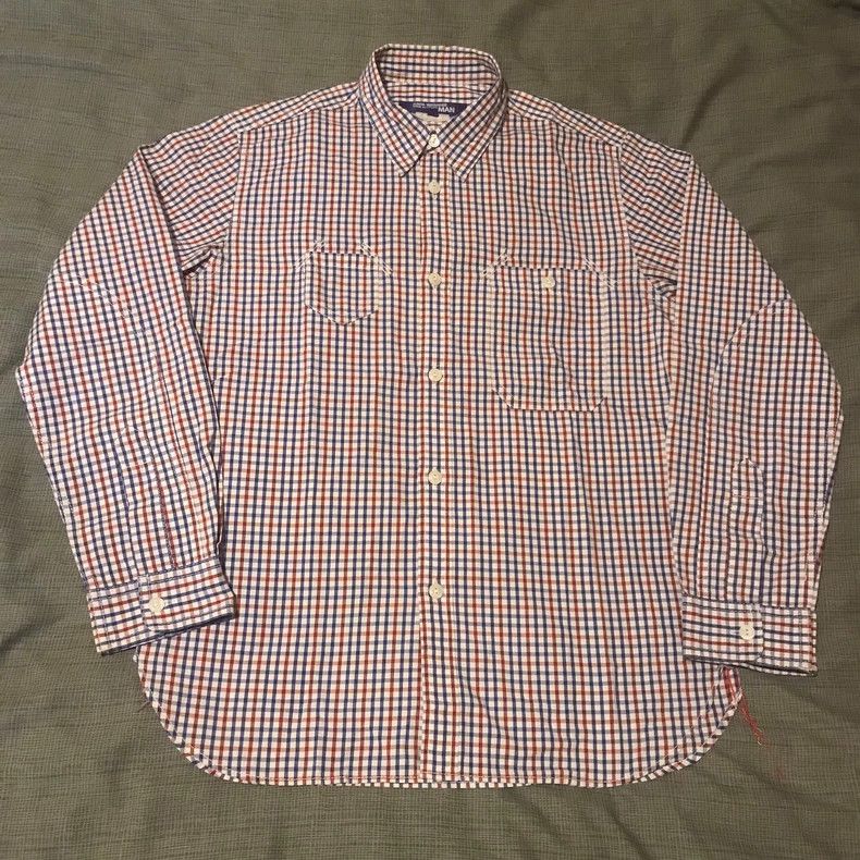 Junya Watanabe Junya watanabe French red, white and blue plaid shirt Size US S / EU 44-46 / 1 - 1 Thumbnail