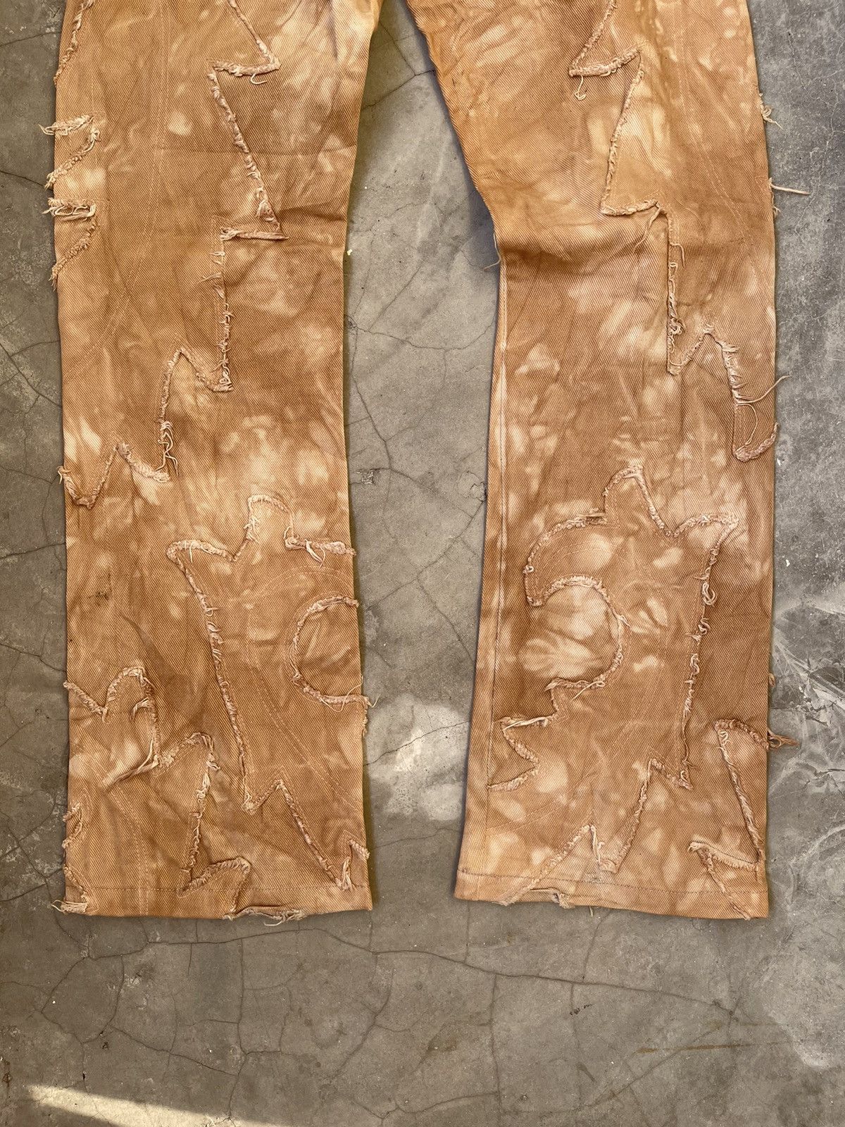Yasuyuki Ishii Vintage Yoshiyuki Konishi Distressed Patch Cut Art Jeans A6 Size US 30 / EU 46 - 6 Thumbnail