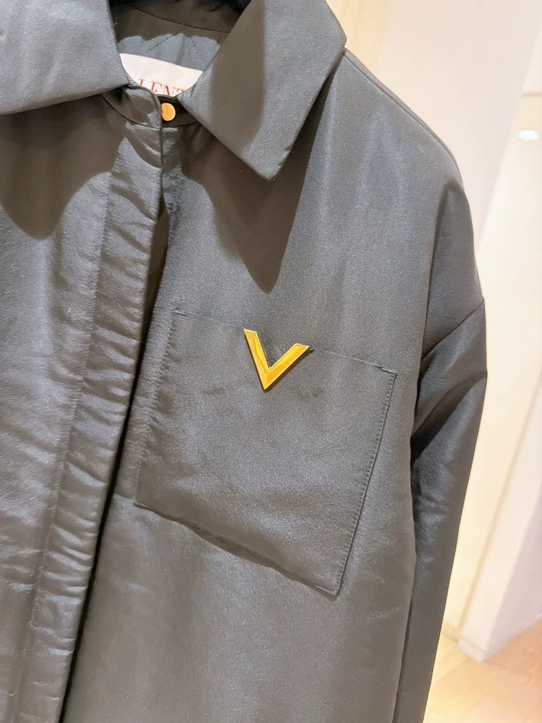 Valentino Valentino Metal V logo black shirt style cotton suit Size US S / EU 44-46 / 1 - 3 Thumbnail