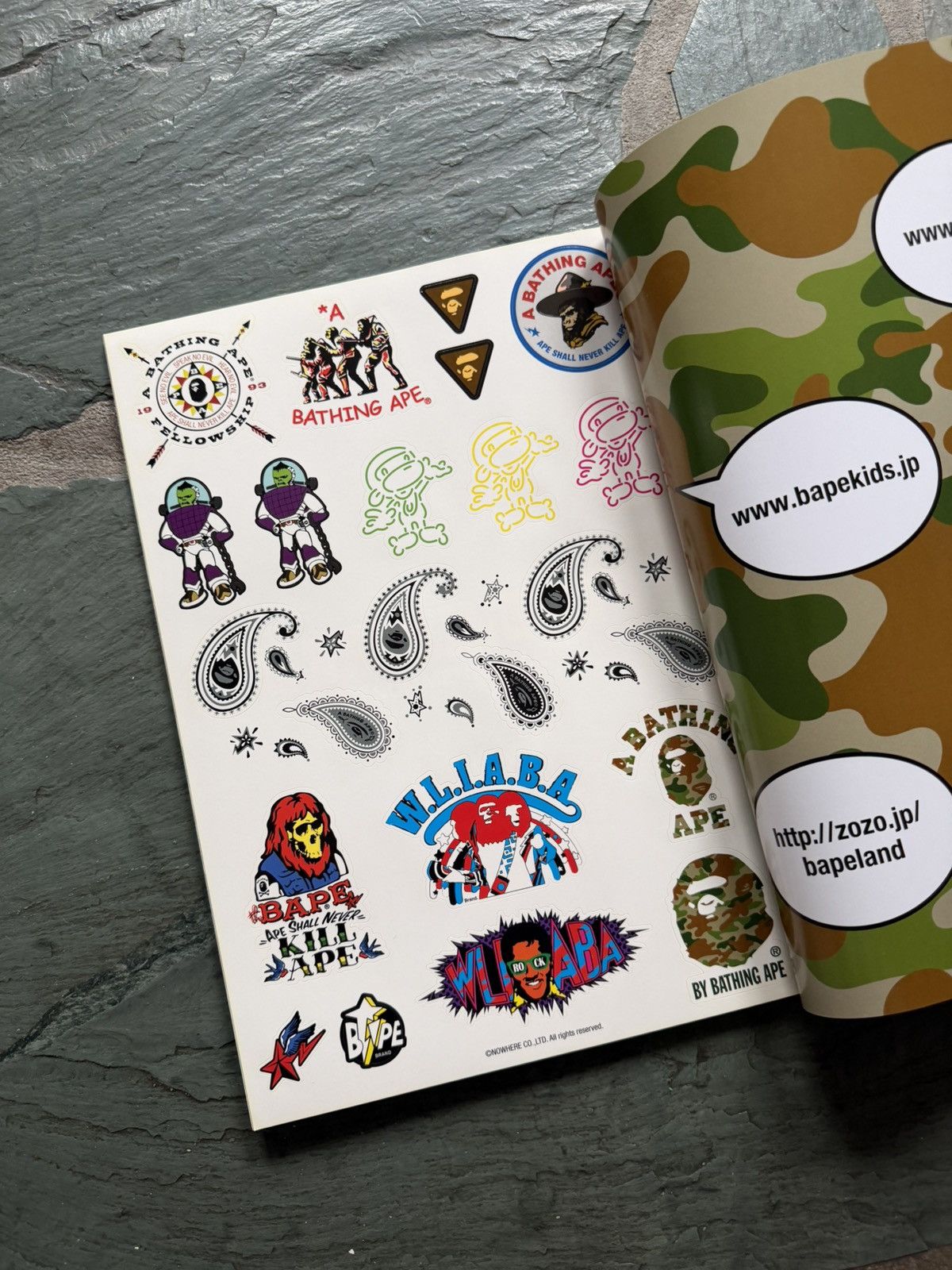 Bape Bape Kid Cudi 2010 Summer Collection EMOOK Magazine Size ONE SIZE - 2 Thumbnail